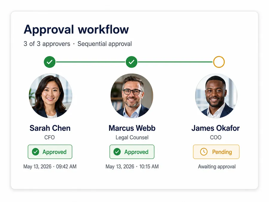 Compliance workflow management in Vivantio