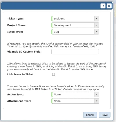 Jira Ticket to Issue Mapping Empty