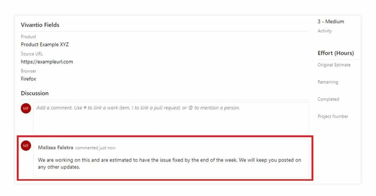comment in devops
