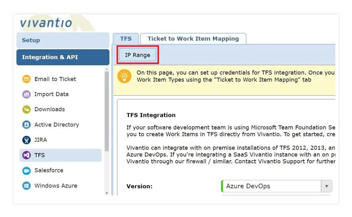 Azure DevOps Credentials