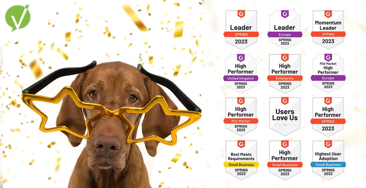 Vivantio, a Leader across multiple service categories – G2 Spring 2023