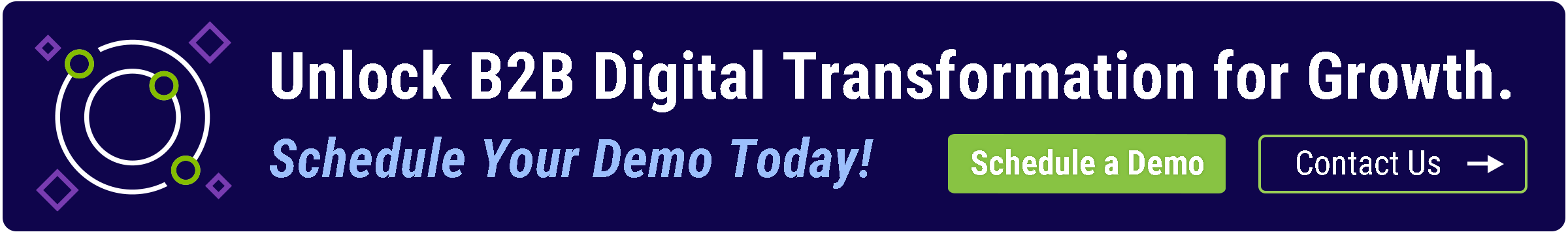 Experience the Benefits of B2B Digital Transformation for Business Growth. Schedule Your Demo Today!